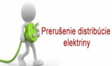 Prerušenie distribúcie elektriny 12.januára a 14.januára 2022 